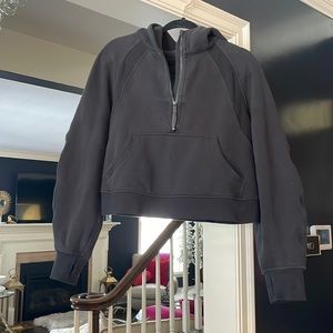 Scuba oversized Half-zip Hoodie